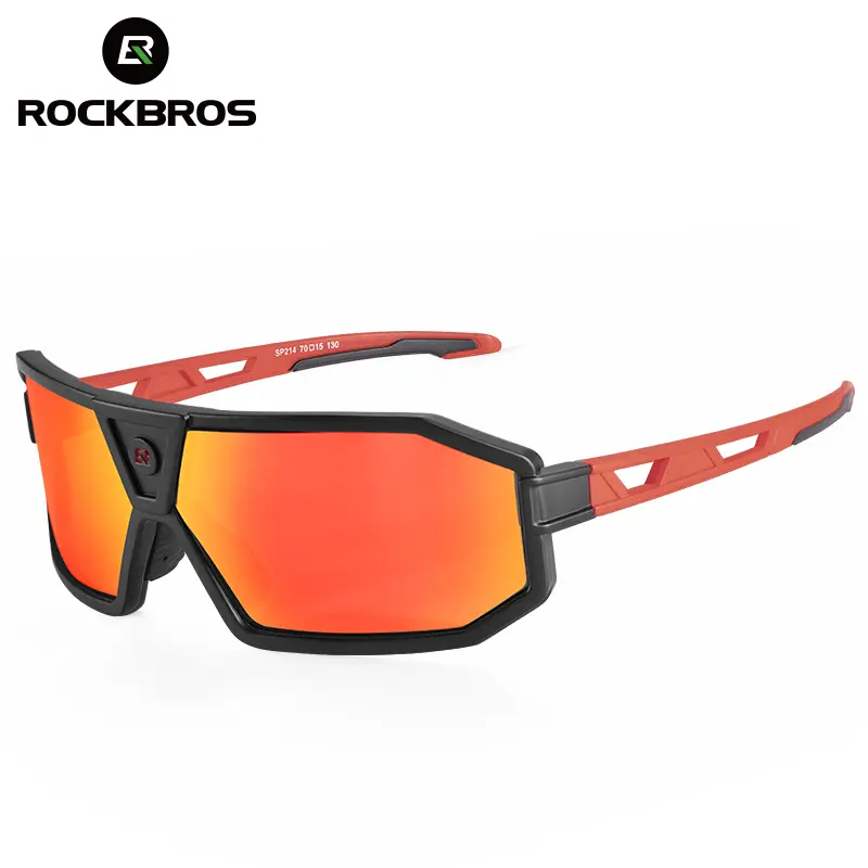 ROCKBROS Polarized Active Sunglasses for Men and Women, Cycling Sports Glasses with TAC UV400 Protection for Driving