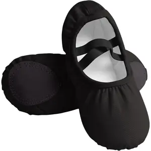 Canvas Ballet Shoes for Girls Ballet Flats for Toddler Little Kid Big Kid Adult