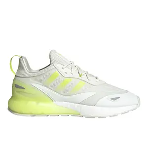 adidas Mens Zx 2K Boost 2 Lace Up Sneakers Shoes Casual - White