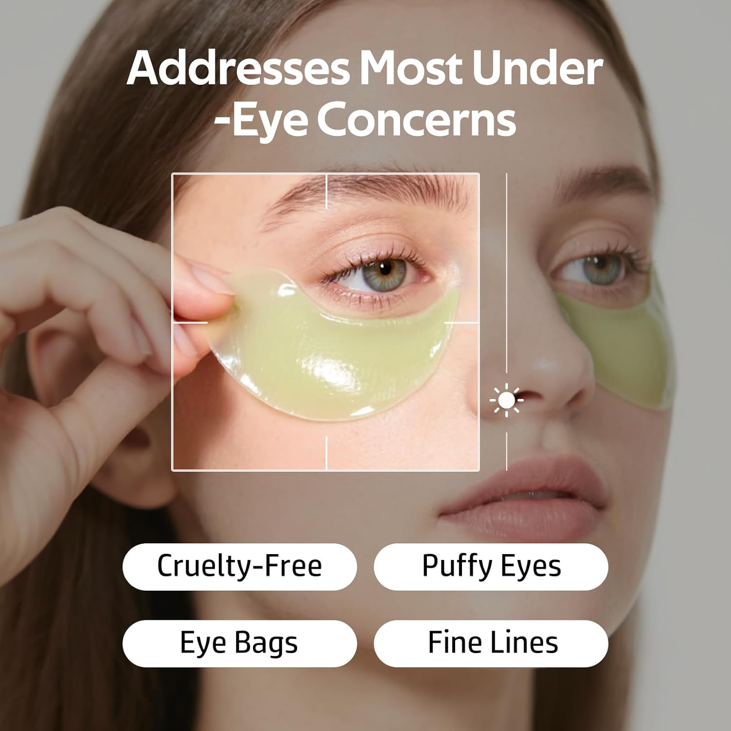 Avocado Moisturizing Collagen Eye bagMask,60pcs/set Under Eye Mask, Eye Care Product for Dark Eye Bags, Skin Care  Gift Moisturizer Hydrating Comfort-Mother's Day Gift gua sha