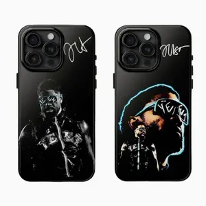 Jey Uso Signature Phone Case, Legendary Wrestler, Iconic Wrestling Star Black Phone Cover, Gifts For American Professional Wrestling LQ6