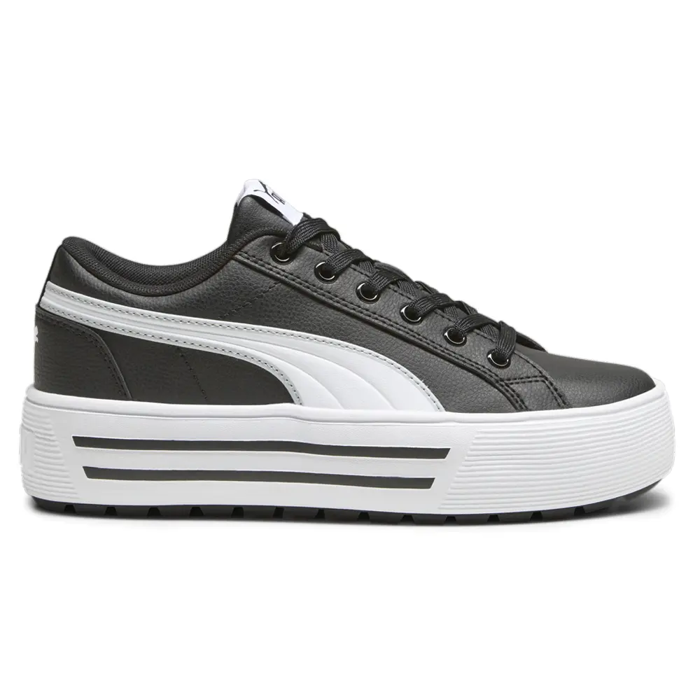 PUMA Womens Kaia 2.0 Platform Sneakers Shoes Casual - Black PUMA Womens Kaia 2.0 Platform Sneakers Shoes Casual - Black