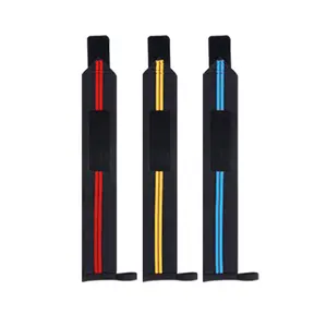 Fitness Wrist Wrap Band Elastic Wrist Strap For Pull Up Deadlift Bench Press Strength Weightlifting Gym Wrist Support