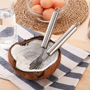 Stainless Steel Coconut Grinding Tool, Multifunctional Fish Scale Remover, Kitchen Gadgets for Home Use, Essential Kitchen Accessories