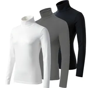 3 Pack Slim Fit Long Sleeve Crop Tops - Women's Crewneck & Turtleneck, Y2K Basic Korean Fashion, Minimalist Layering Shirts for Casual Everyday
