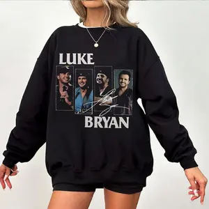 Luke Bryan Vintage 90s Shirt – Country Music Concert Graphic Tee, Retro Tour Merch Top, Unisex Hoodie Sweatshirt Outfit Gift for Fans