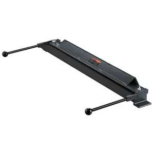36-Inch Box And Pan Brake For Sheet Metal Bending, 0-130 Degrees Adjustable Angle, Portable Mini Metal Bender With Power Handle, Capable Of 20 Gauge Steel And 14 Gauge Aluminum, Ideal For Fabrication And Workshop Use