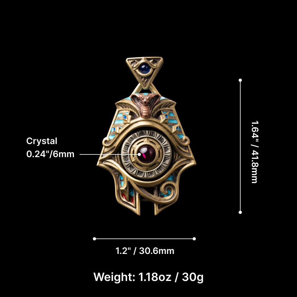Eye of Horus Spinner Pendant