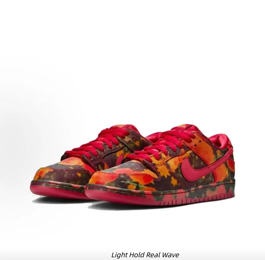 Must-Have Artistic Flower Pattern Casual Shoes Men Women Unique Trendy Walking Footwear