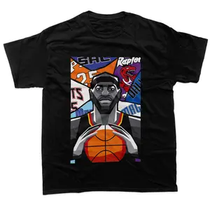 VINCE CARTER (ART)-Black T-shirt
