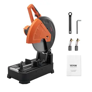 Chop Saw, 14"/355mm Blade Diameter Cut Off Saw, 2800W 1200RPM Steel Cutting Machine, 0-45 °   Adjustable Dry Cut Chop Saw, Miter Saw for Cutting Metal Cold Cut Saw for Steel/Rebar/Iron/Aluminum