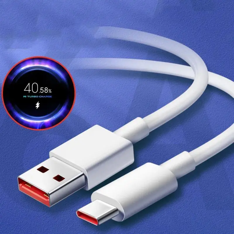 Original Xiaomi 120W 90W 67W 55W 33W 6A Fast Turbo Charge USB Type C Cable For Mi 14 13 12 11 Pro Redmi Note 12 11 T Pro POCO X4
