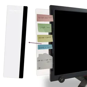 Monitor Memo Board, 2 Counts/set Computer Screen Side Memo Board, Desk Organizer for Home Office, Office Accessories, Desk Accessories