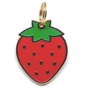 Strawberry Pet Tag