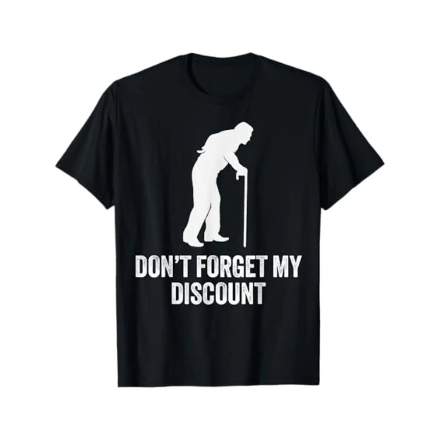 Humorous Retro Style Short Sleeve Casual T Shirt for Men Featuring Witty Age Related Quote Perfect for Casual Wear and Celebrations