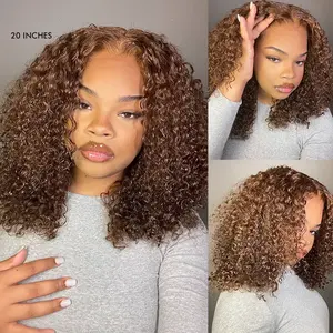 Geeta Hair-Kinky Curly Glueless Wig Pre Cut 6X4 Wear and Go Human Hair Wigs 200%/250% Density#TikTokShopBackToSchool