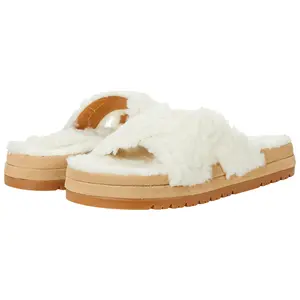 Jack Rogers Lexi Crisscross Comfort Cozy Sandal Natural  142211SA01-271 Women's