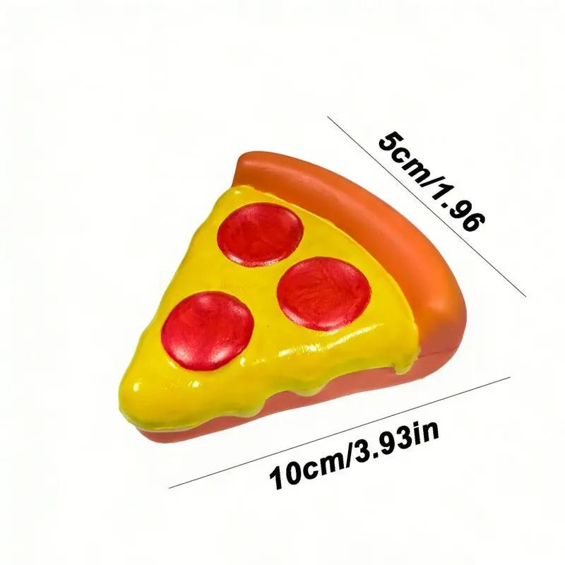 Needoh Non-Food Stress Relief Toy Squeeze Fun Two Styles Pizza Cake Mini Gift Box Sensory Plaything Ideal for Relaxing Moments