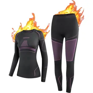 Thermal Underwear for Women Base Layer Women Cold Weather,Long Johns for Women