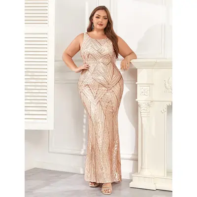 gold dresses for 21st birthday Modest Mermaid Spaghetti Straps Light Sky Blue Long Prom Dresses Party –  VOAND main image 1