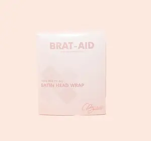 Satin bonnet and scarf