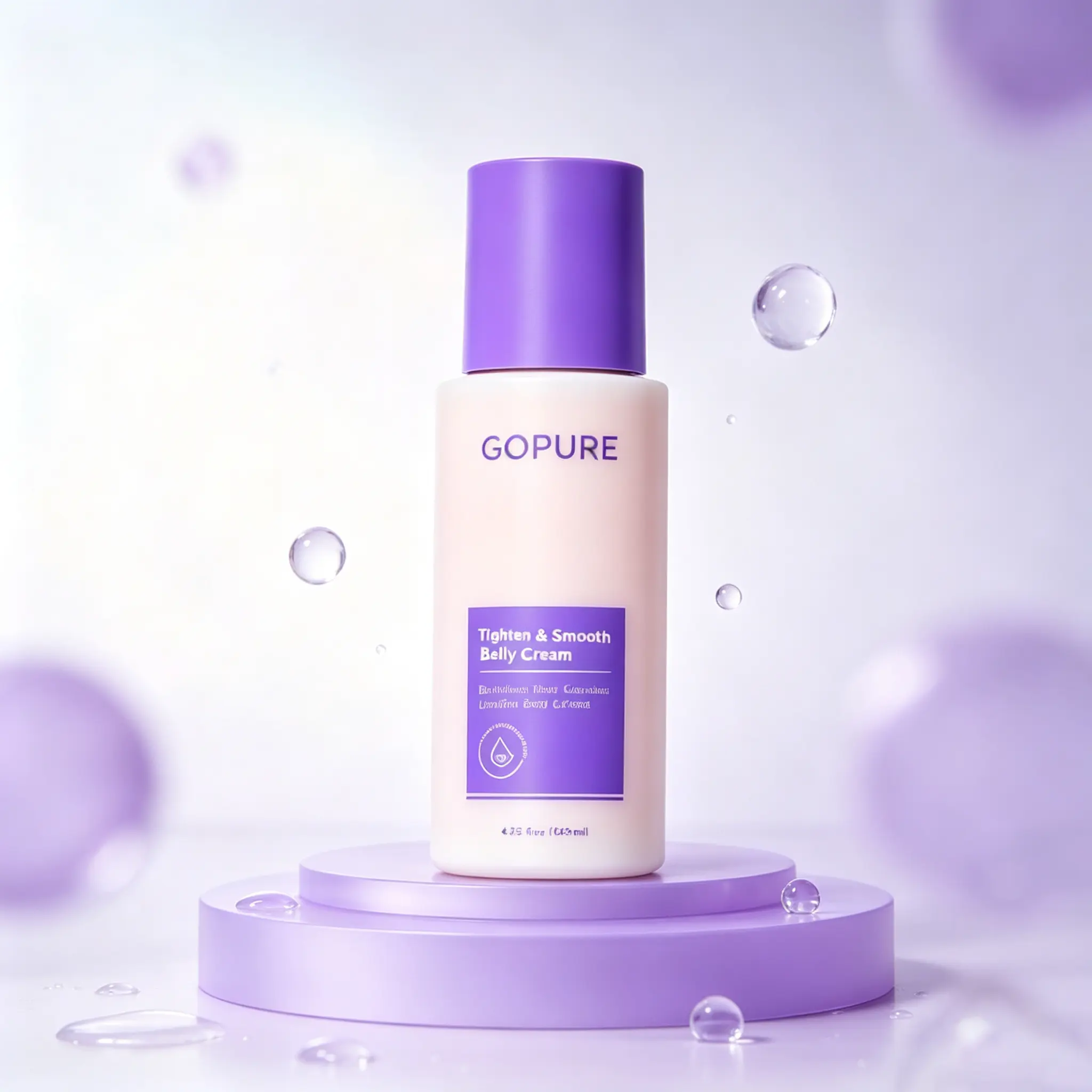 Postpartum Sagging Belly Fix | GOPURE Belly Firming Cream,Longan Seed Extract,Smoothing Body Lotion 4.23 FI Oz