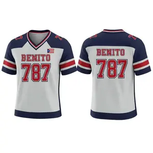 #787 Football Jersey Shirt, Puerto Rico-Inspired Unisex Sportswear Top