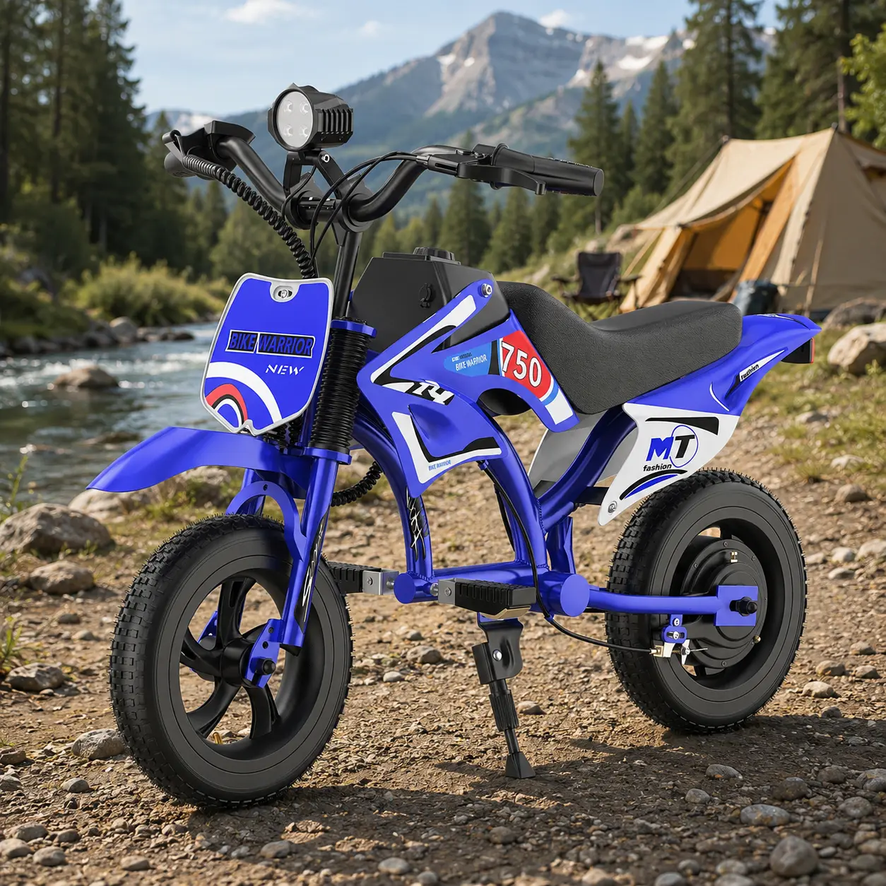 Vibrant Unisex C6 Electric Scooter for Daily Commute & Urban Riding - 200W Motor, 10 MPH Max Speed, 7.5 mi Range, 12" Tires, 110 lbs Capacity, 2-Hour Ride Time, Red/Blue Options, 12 Months Warranty, Supports 110Lbs, 7.5-Mile Range