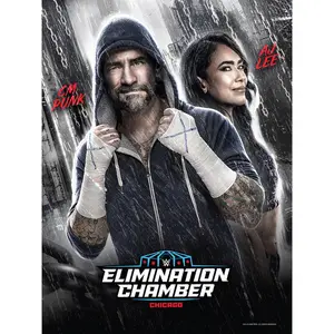 WWE 2026 Elimination Chamber 18" x 24" Event Poster Art Photograph
