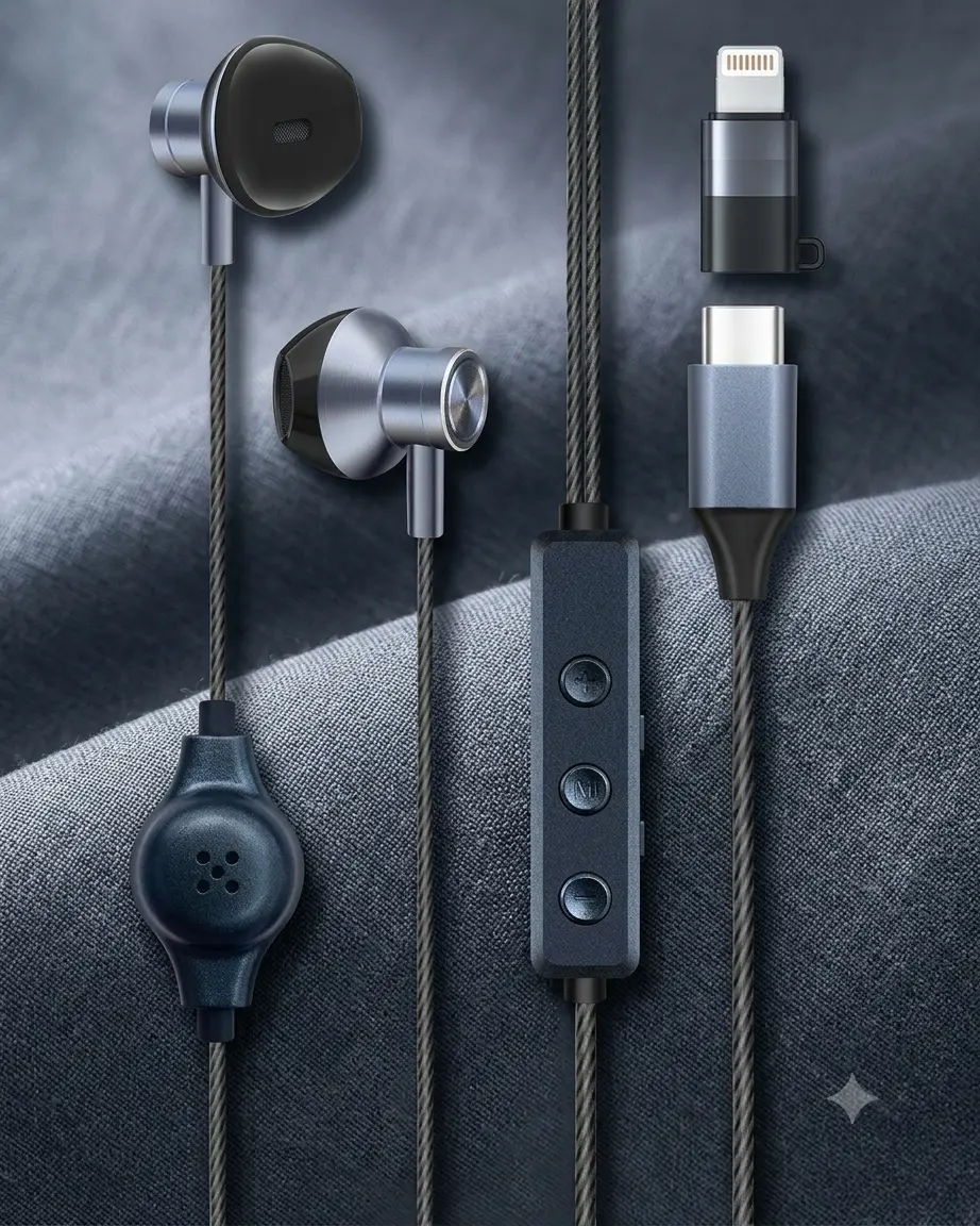 SK8 Karaoke Headphone with Build-in Sound Card Studio Sound Quality for Live Streaming Recording Singing USB-C Connector
