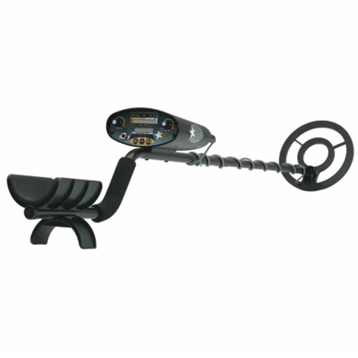212 MAIN Lonestar Aluminum Metal Detector with All-Metal Mode, Audio Discrimination, Audio Tone for Coin Hunters, Relic Hunting