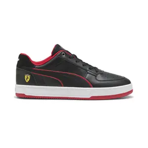 PUMA Mens Scuderia Ferrari X Caven 2.0 Lace Up Sneakers Shoes Casual - Black