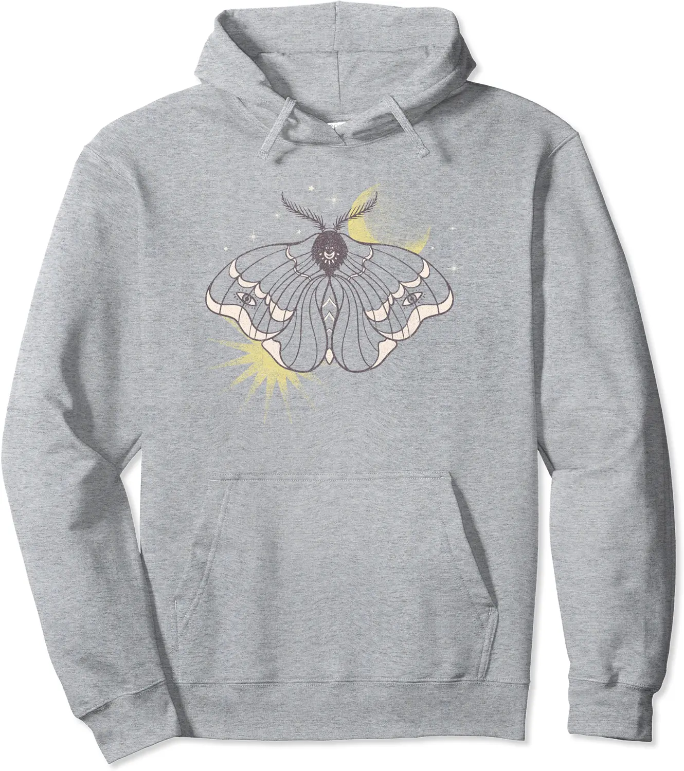 Trendy Celestial Bodies Butterfly Pullover Hoodie - Brayanner Shop 78B09CFWHTTM