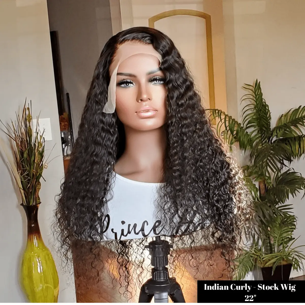 Indian Curly 13x6 Frontal Wig | Ready-to-Wear Stock Unit