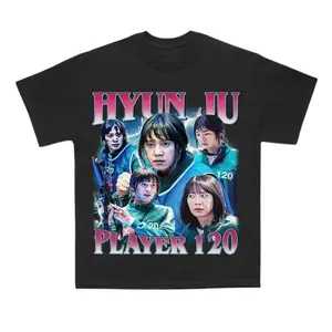 Cho Hyun-ju Squid Shirt, Player 120 T Shirt, Movie Fan Gift, Fashion Cotton, Full Colors, Full Sizes, For Men, For Women