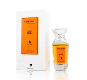 Volare Cuir Belga EDP Perfume 3.4oz / 100ml - Grandioso Collection Unisex Fragrance with Tangerine & Vanilla Notes