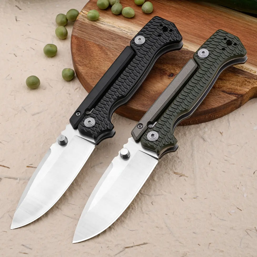 High quality folding knife, textured anti slip handle, high hardness cutting tool, fruit knife, kitchen knife
