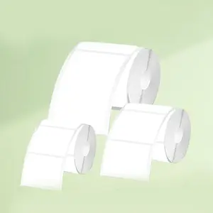 Blank Thermal Label Sticker, 3 Rolls Portable Label Sticker, Label Sticker for Kitchen Refrigerator, Jar and Jam, Office Stationery & Supplies