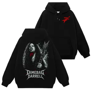 [HellRider Shop] Limited Dimebag Darrell Panteras #88 Hoodie T-Shirt Sweatshirt, Retro Vintage Unisex Graphic 90s Cotton, Gift For Heavy Metal, Rock Y2K Streetwear