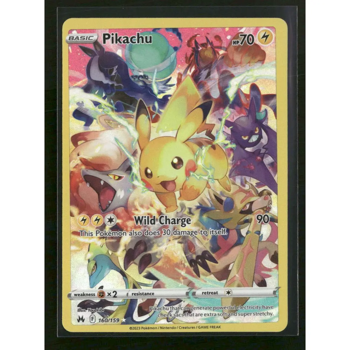 SWSH: Crown Zenith Pikachu (Secret) #160/159