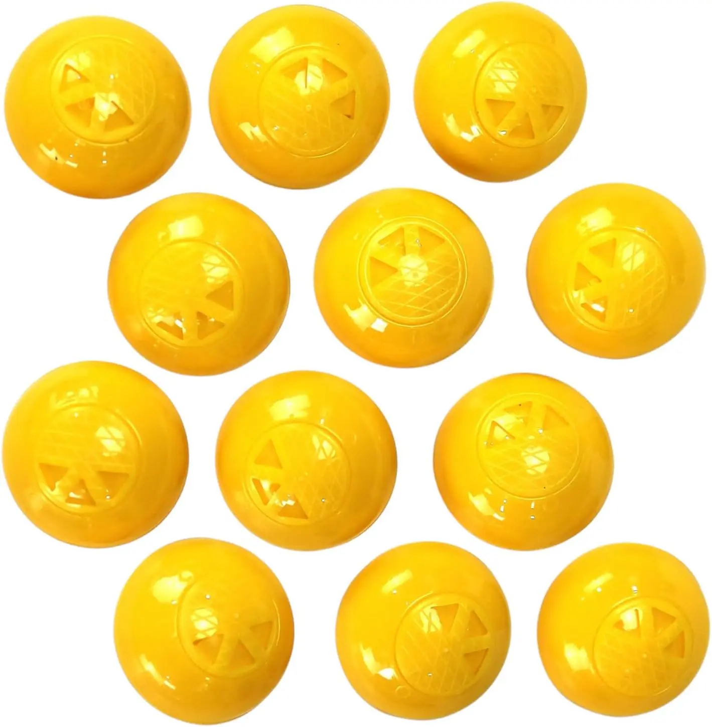 Shoe Cleaning & Care Accessory, 12-Pack Simple Round Plastic Sphere Deodorizer, Twist Open, Long-Lasting Freshness for Gym Bags & Backpacks