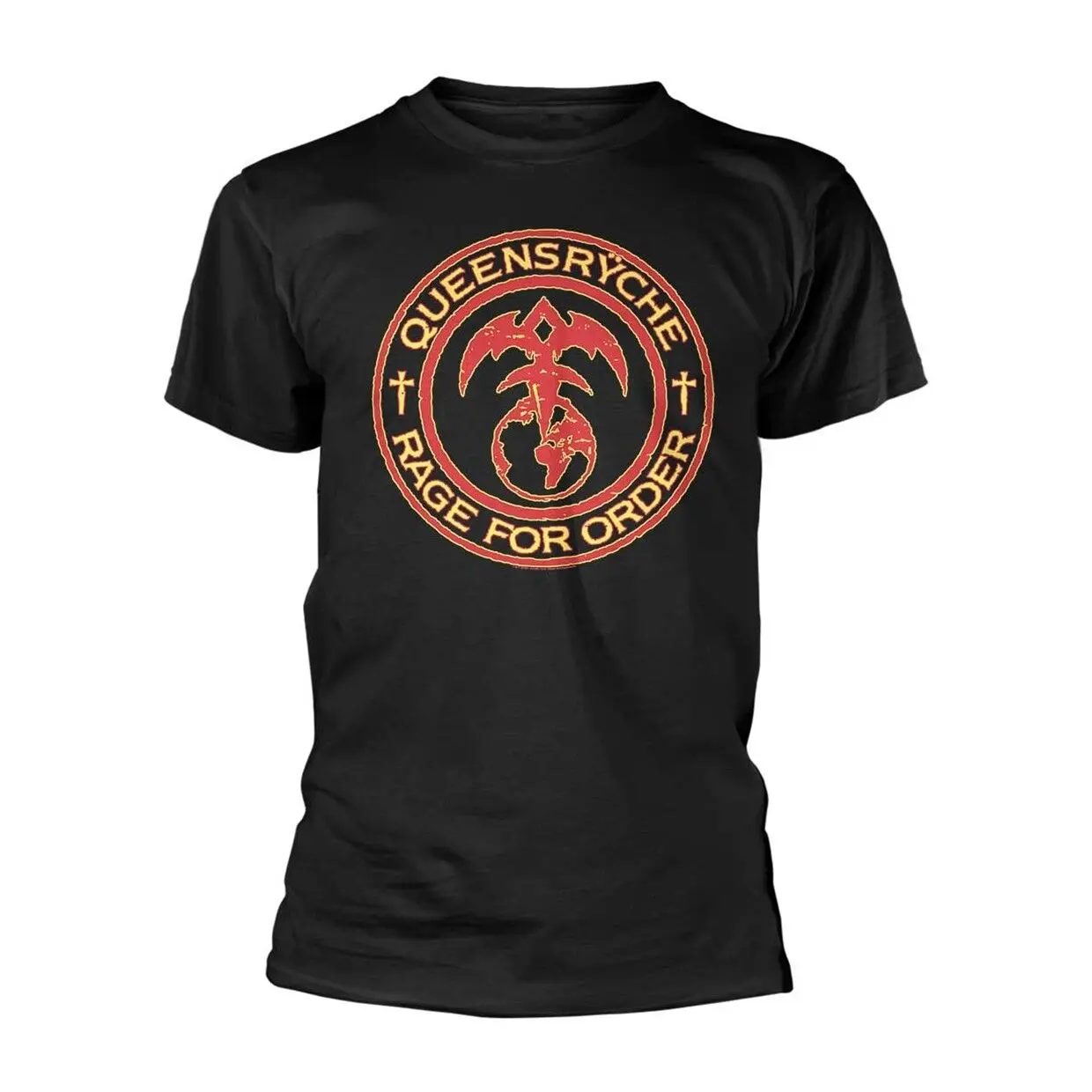 Queensryche Rage For Order T-Shirt Cotton Fabric