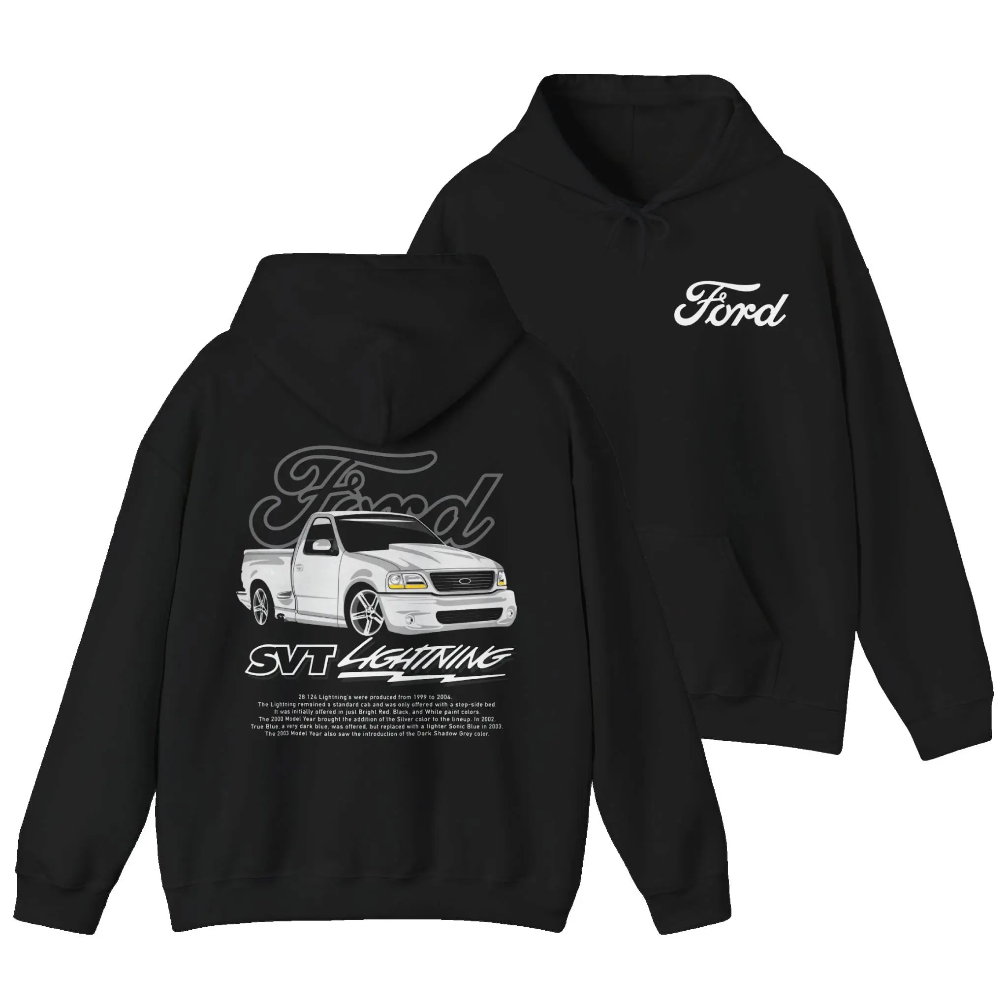 Ford SVT Lighting T-shirt OBS Ford Hoodie Truck Graphic Pullover For Car Lover, Winter Top Menswear