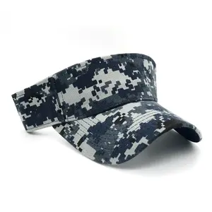 Camouflage Sun Visor Hat for Men - Adjustable Size, Outdoor Hunting Style Cap, Lightweight and Packable Material, Great for Sports & Outdoor Activities