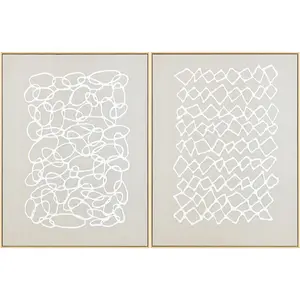 Muted Light Gray Modern Framed Wall Art for modern gallery walls
