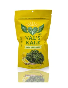 Val's Lemon Pepper Kale Chips