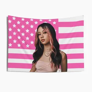 Megan Katseye Kpop Band American Flag Mexican Katseye Members Flags Gift for Fans Men Women