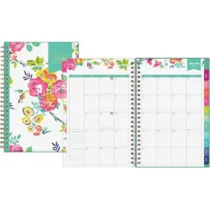 Day Designer Blue Sky 2018 5x8 in. Weekly & Monthly Planner - Bleed-Proof Office Organiser, Desk Calendar, Office Stationery Supplies