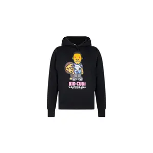 Baby Milo Pullover Hoodie "BAPE x Kid Cudi - Black"