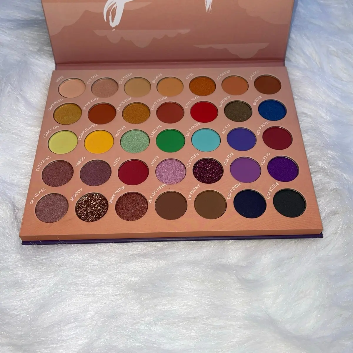 Sunset Glory Eyeshadow Palette Makeup Matte Glitter Cosmetic